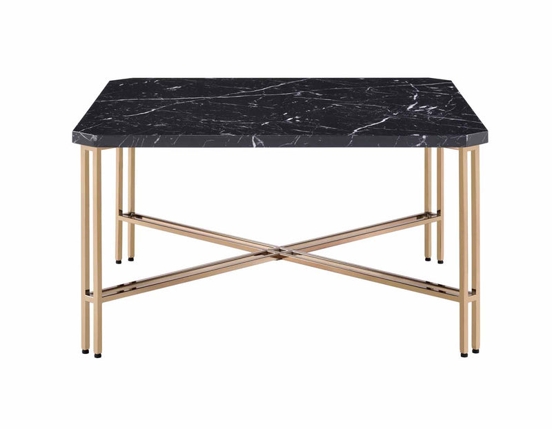 Daxton Faux-Marble 3-Piece Occasional Set(Cocktail & 2 End Tables)