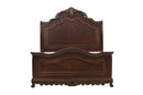 Deryn Park Cherry Sleigh Bedroom Set