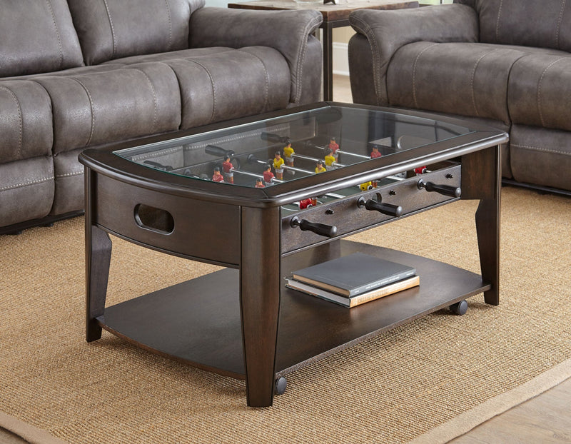 Diletta 3-Piece Game Set(Foosball Cocktail & 2 Game End Tables)