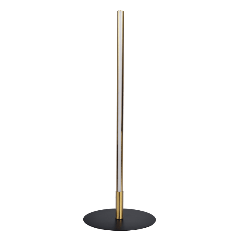 Dimond Black LED Table Lamp with On/Off Switch Round Metal Base