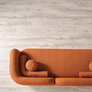 Donna Japandi Style Boucle Sofa Orange