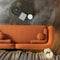 Donna Japandi Style Boucle Sofa Orange