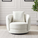 Dylan Cream Boucle Lounge Chair