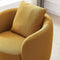 Dylan Dark Yellow Boucle Lounge Chair