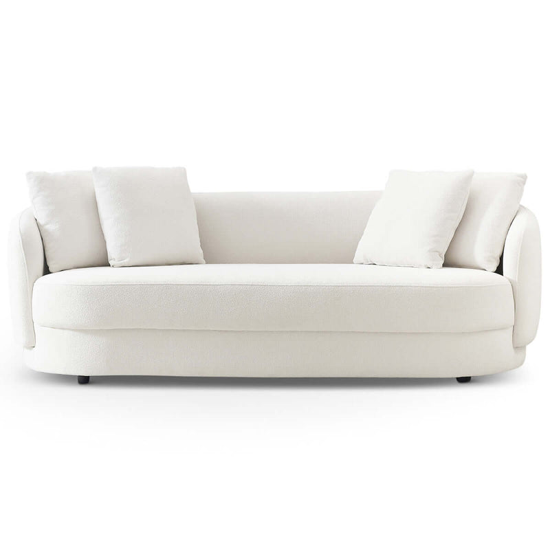 Dylan Modern French Boucle Sofa Cream Boucle