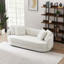 Dylan Modern French Boucle Sofa Cream Boucle