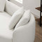 Dylan Modern French Boucle Sofa Cream Boucle