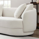 Dylan Modern French Boucle Sofa Cream Boucle