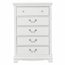 Lucida White Panel Youth Bedroom Set