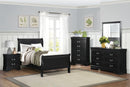 Mayville Black Sleigh Youth Bedroom Set