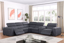 MI-631-6Pcs Picasso (DK. Grey 2 Power) Sectional