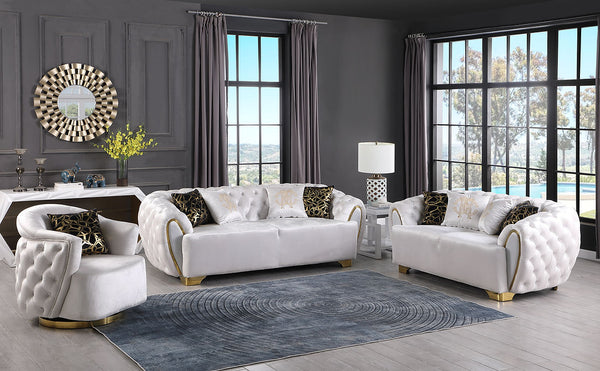 Luxury White Sofa Living Room