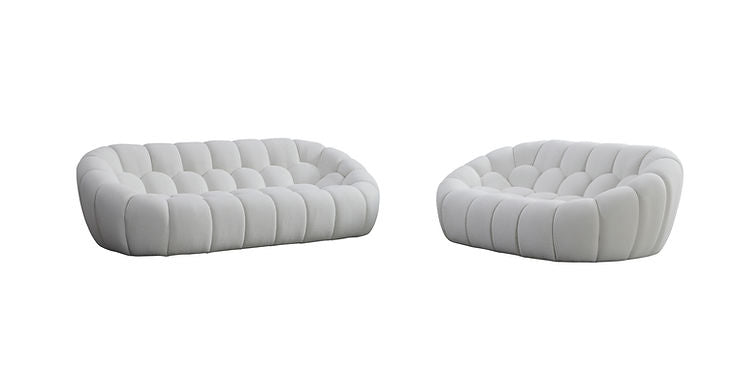 MI-2126 Bubbles White Living Room Set