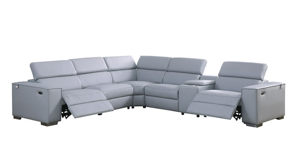 MI-631-6Pcs  Picasso (LT. Blue 2 Power) Sectional