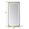 A-FM04 GOLD MODEST MIRROR