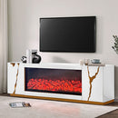 A-TV01 ROSA WHITE TV STAND