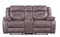 Madrone Reclining Brown Leather Living Room Set