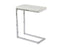 Echo White Marble Top Chairside End Table