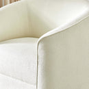 Elise Cream Boucle Swivel Chair