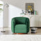 Elise Dark Green Velvet Swivel Chair