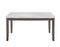 Emily White Marble Top Dining Table