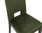 Evan Green Velvet Side Chair