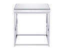 Evelyn End Table, Chrome