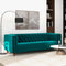 Houston Teal Velvet Luxury Chesterfield Sofa