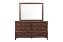 Cotterill Cherry Upholstered Panel Bedroom Set