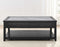 Garvine Sintered Stone Coffee Table with Casters