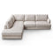 Glander Grey Linen RAF Sectional