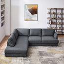 Glander Grey Linen RAF Sectional