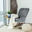 Hannah Dark Grey Rocking Chair