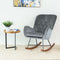 Hannah Dark Grey Rocking Chair