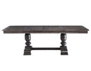 Hutchins 59-95-Inch Table w/Two 18-inch Leaves