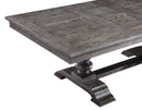 Hutchins 59-95-Inch Table w/Two 18-inch Leaves