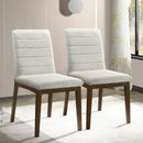 Ines White Boucle Dining Chair (Set of 2)