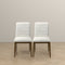 Ines White Boucle Dining Chair (Set of 2)