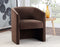 Iris Upholstered Chair, Cocoa