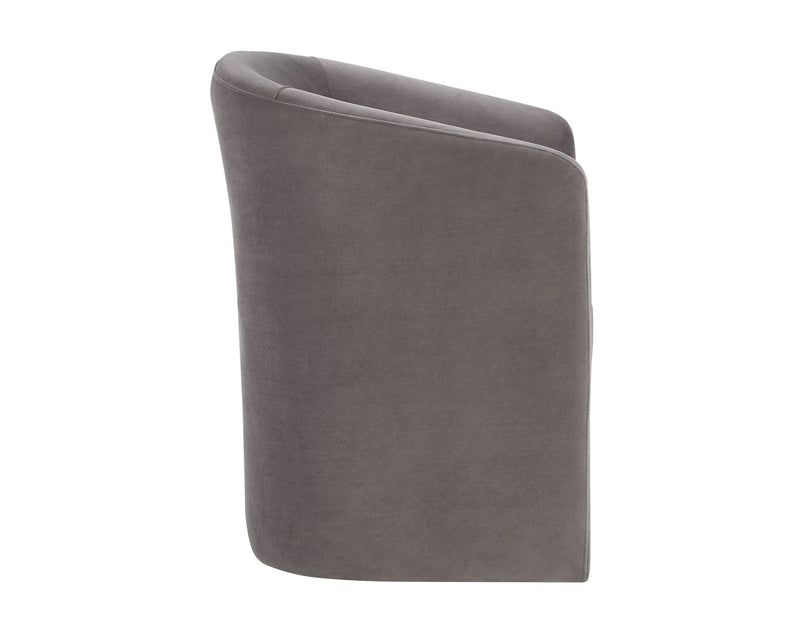 Iris Upholstered Chair, Fog