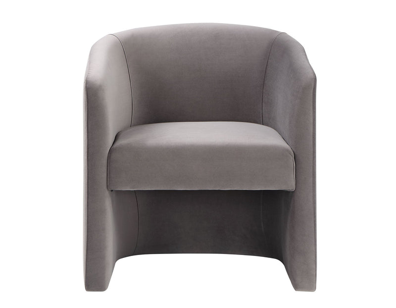 Iris Upholstered Chair, Fog