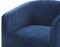 Iris Upholstered Chair, Indigo