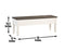 Joanna Two Tone Storage Bench