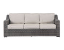 Jones Outdoor Resin Wicker Sofa