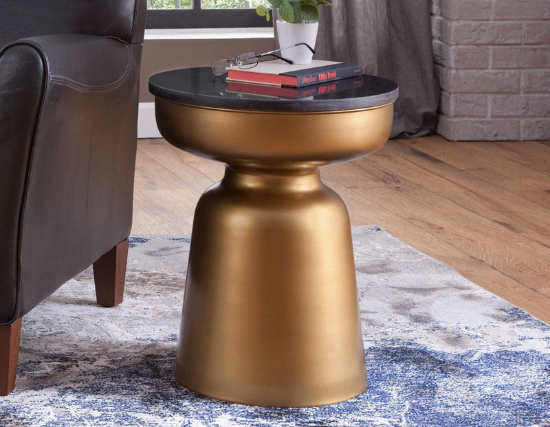 Jovana Round End Table