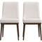 Kate Mid-Century Modern Dining Chair (Set of 2) Blue Polyester Blend