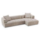 Kaynes Ivory Boucle LAF Sectional