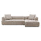 Kaynes Mocha Boucle LAF Sectional