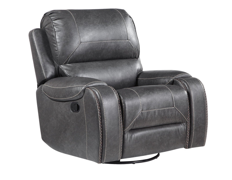 Keily Grey 3-Piece Reclining Living Room Set