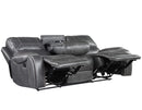 Keily Grey 3-Piece Reclining Living Room Set